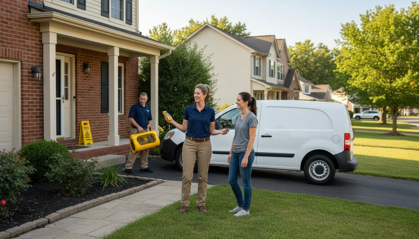 Water restoration image for Water Damage & Restoration Services in West Cornwall, CT